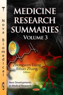 Medicine Research Summaries Volume 3