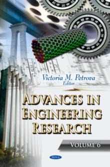 Advances in Engineering Research. Volume 6