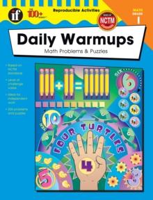 Daily Warmups, Grade 1 : Math Problems & Puzzles