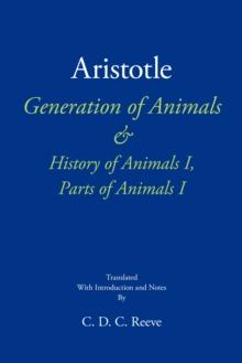 Generation of Animals & History of Animals I, Parts of Animals I