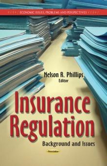 Insurance Regulation : Background and Issues