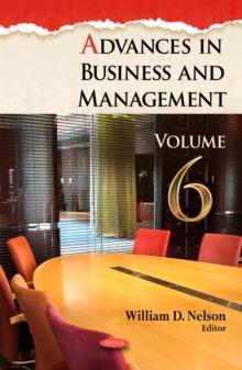 Advances in Business and Management. Volume 6