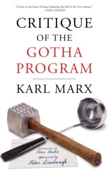 Critique of the Gotha Program