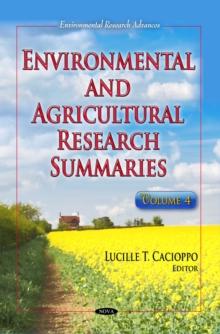 Environmental and Agricultural Research Summaries. Volume 4