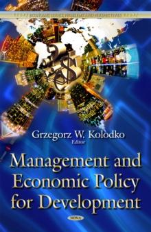 Management and Economic Policy for Development