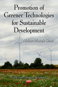 Promotion of Greener Technologies for Sustainable Development