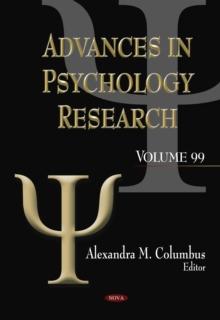 Advances in Psychology Research. Volume 99