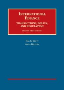 International Finance, Transactions, Policy, and Regulation