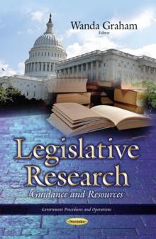 Legislative Research : Guidance and Resources