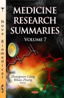 Medicine Research Summaries. Volume 7