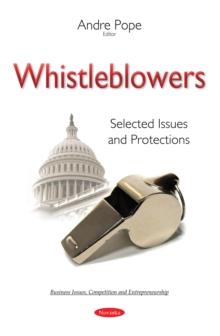 Whistleblowers : Selected Issues and Protections