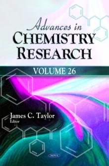 Advances in Chemistry Research. Volume 26