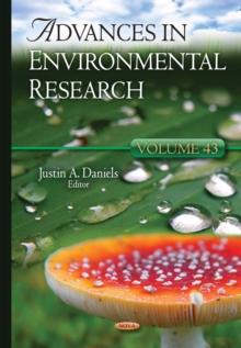 Advances in Environmental Research. Volume 43