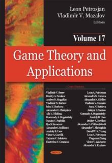 Game Theory and Applications. Volume 17 : Game-Theoretic Models in Mathematical Ecology