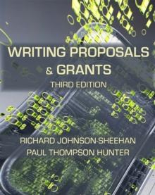 Writing Proposals and Grants