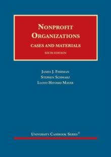 Nonprofit Organizations : Cases and Materials