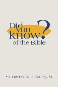 Did You Know? of the Bible