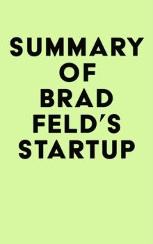 Summary of Brad Feld's Startup Communities