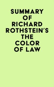 Summary of Richard Rothstein's The Color of Law