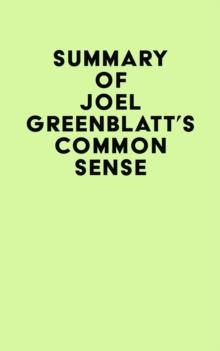 Summary of Joel Greenblatt's Common Sense