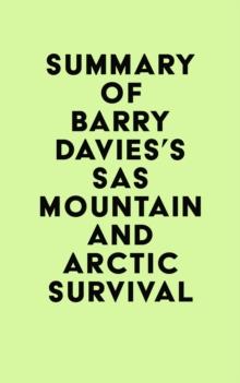 Summary of Barry Davies's SAS Mountain and Arctic Survival