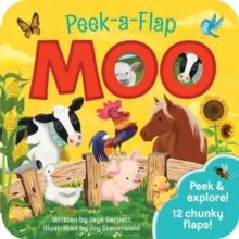 Moo : Peek a Flap Children's Board Book