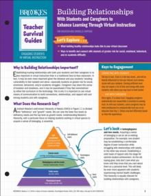 Building Relationships with Students and Caregivers to Enhance Learning Through Virtual Instruction