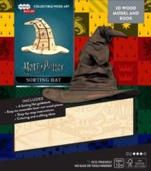 IncrediBuilds: Harry Potter : Sorting Hat 3D Wood Model and Book