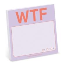 Knock Knock WTF Sticky Notes (Pastel Edition)