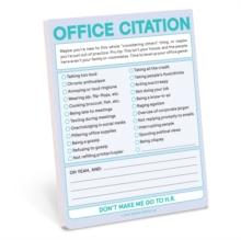 Knock Knock Office Citation Nifty Note (Pastel Version)