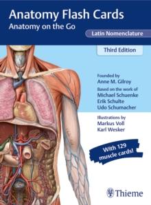 Anatomy Flash Cards, Latin Nomenclature : Anatomy on the Go