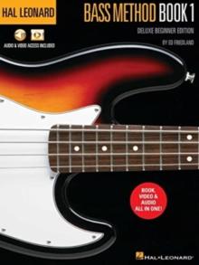 Hal Leonard Bass Method Book 1 : Deluxe Beginner Edition Audio & Video Access Included