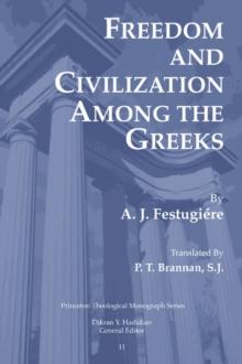 Freedom and Civilization Among the Greeks