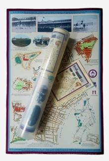 Aston Villa History of The Beautiful Name - Illustrated Old Maps Presenting The Clubs Early History - Supplied in A Clear Two Part Screw Presentation Tube - Print Size 61cm x 41cm