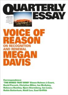 Voice of Reason : On Recognition and Renewal: Quarterly Essay 90