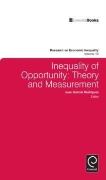 Inequality of Opportunity : Theory and Measurement