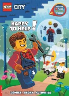 LEGO City: Happy to Help! Activity Book (with Harl Hubbs minifigure)