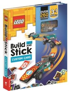 LEGO Build and Stick: Custom Cars (Includes LEGO bricks, book and over 260 stickers)