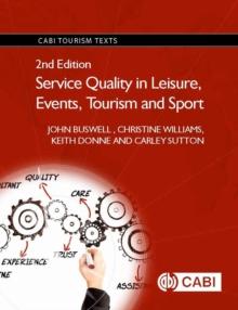 Service Quality in Leisure, Events, Tourism and Sport