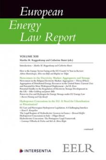 European Energy Law Report XIII