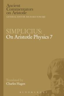 Simplicius: On Aristotle Physics 7