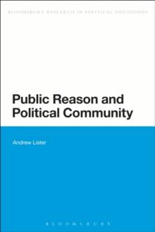 Public Reason and Political Community