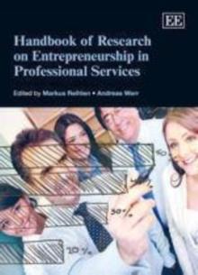 Handbook of Research on Entrepreneurship in Professional Services