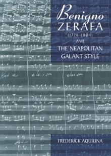 Benigno Zerafa (1726-1804) and the Neapolitan Galant Style