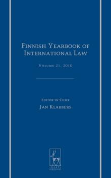 Finnish Yearbook of International Law, Volume 21, 2010