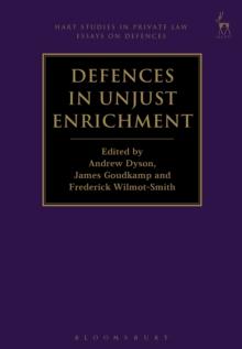 Defences in Unjust Enrichment