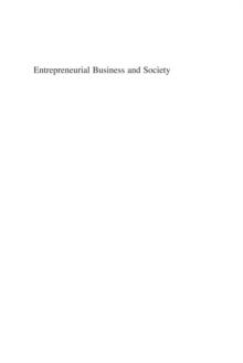 Entrepreneurial Business and Society : Frontiers in European Entrepreneurship Research