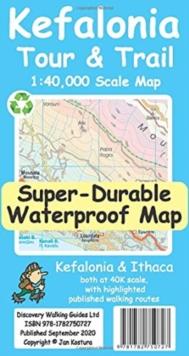 Kefalonia Tour And Trail Map