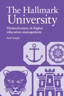 The Hallmark University : Distinctiveness in higher education management