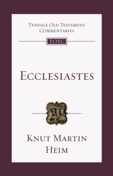 Ecclesiastes : An Introduction And Commentary